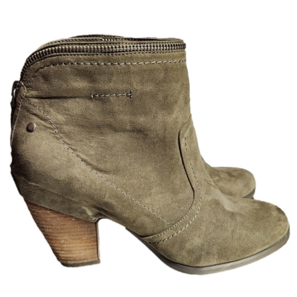 Crown Vintage Suede Ankle Boots - Picture 2 of 10